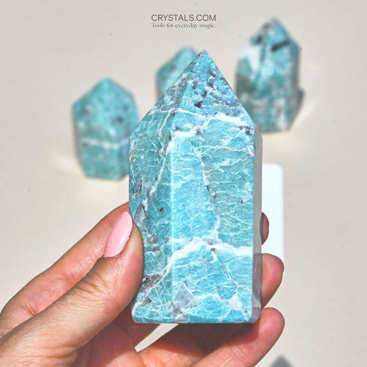 Want more love and clarity? Amazonite is your crystal.