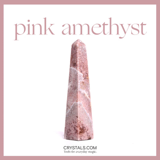 pink amethyst crystal meaning