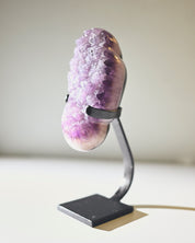 Amethyst Crystal Geode on Stand 3.7lbs