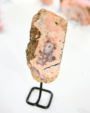 Pink Amethyst Slab on Stand