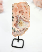 Pink Amethyst Slab on Stand