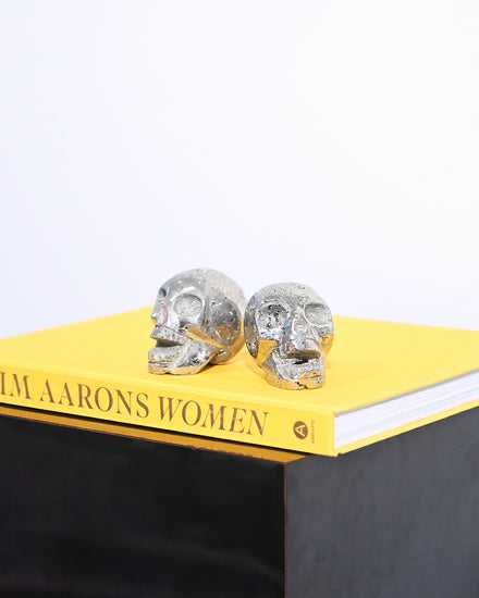 Pyrite Skull — Pyrite crystal specimen
