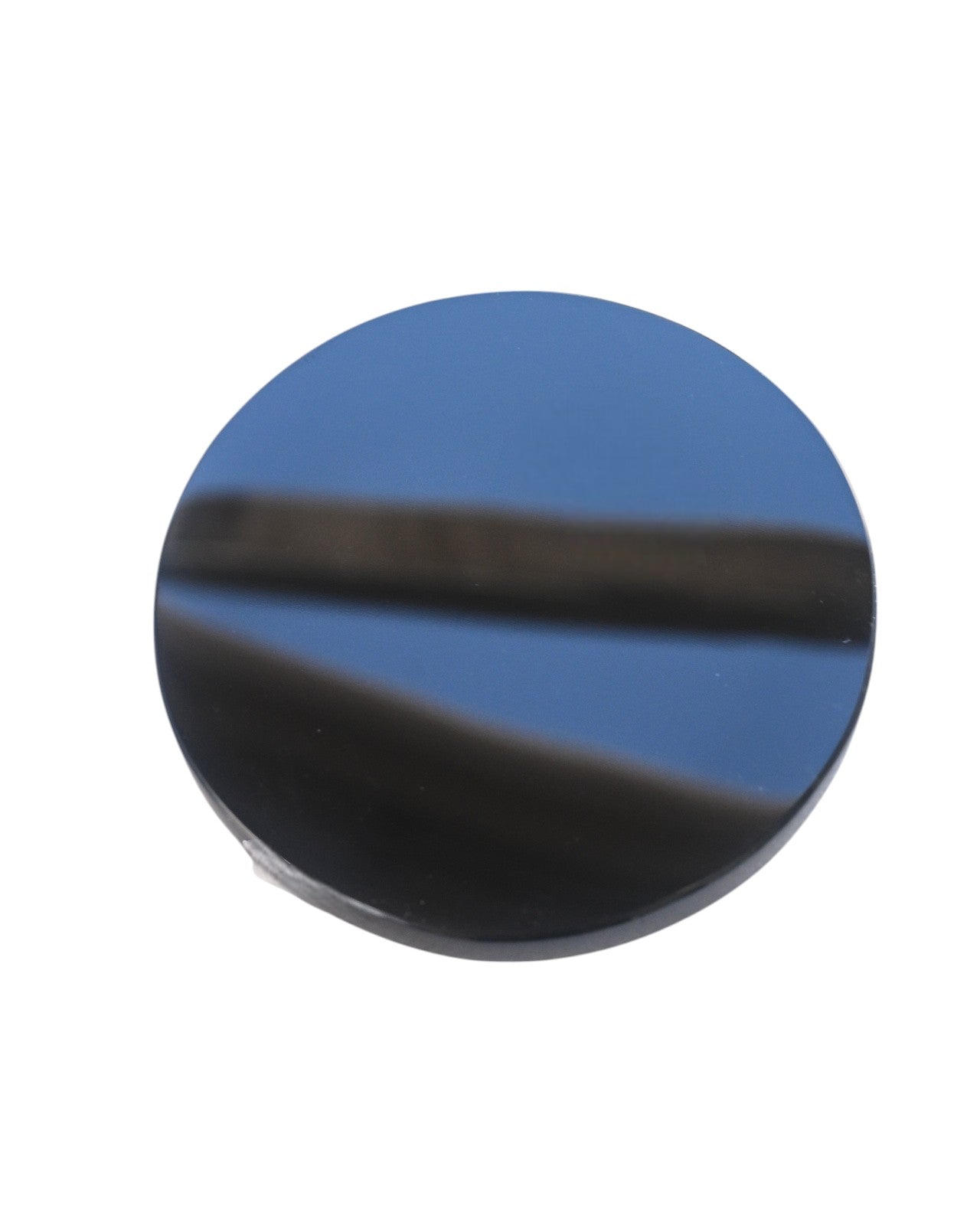 Black Obsidian Round Coaster Set
