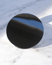Black Obsidian Round Coaster Set