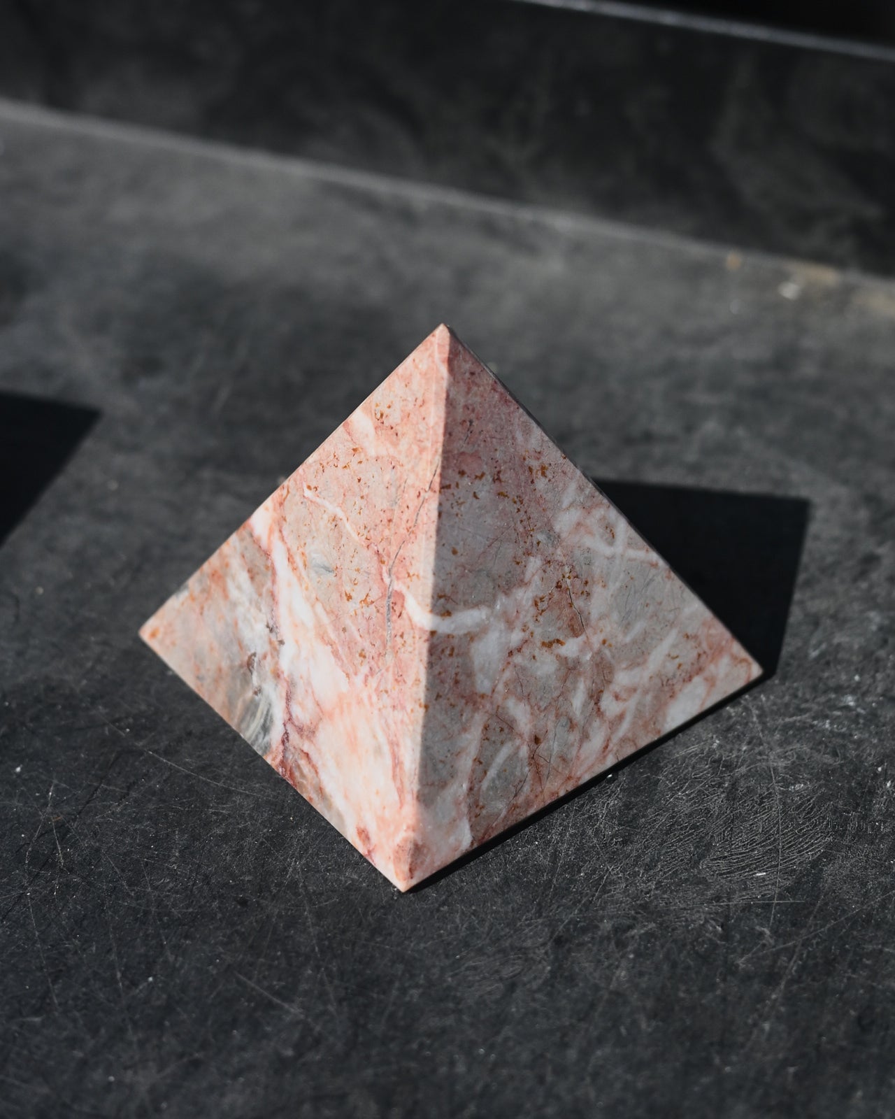 pink marble