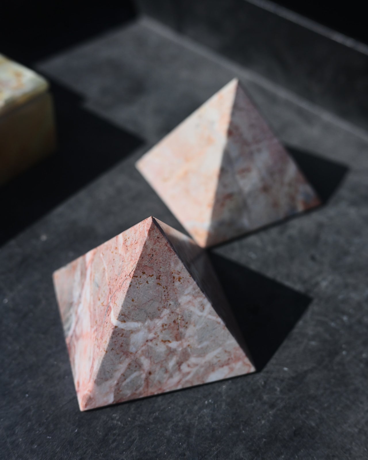 pink marble