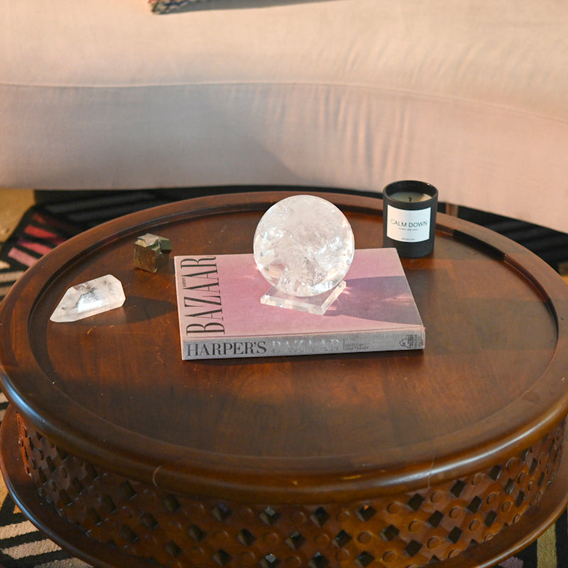 Clear Quartz Sphere 7.6lbs
