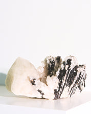 Hubnerite with Quartz 6 inch