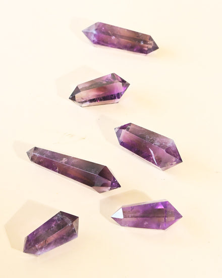 Amethyst Double Terminated Point — Amethyst crystal specimen