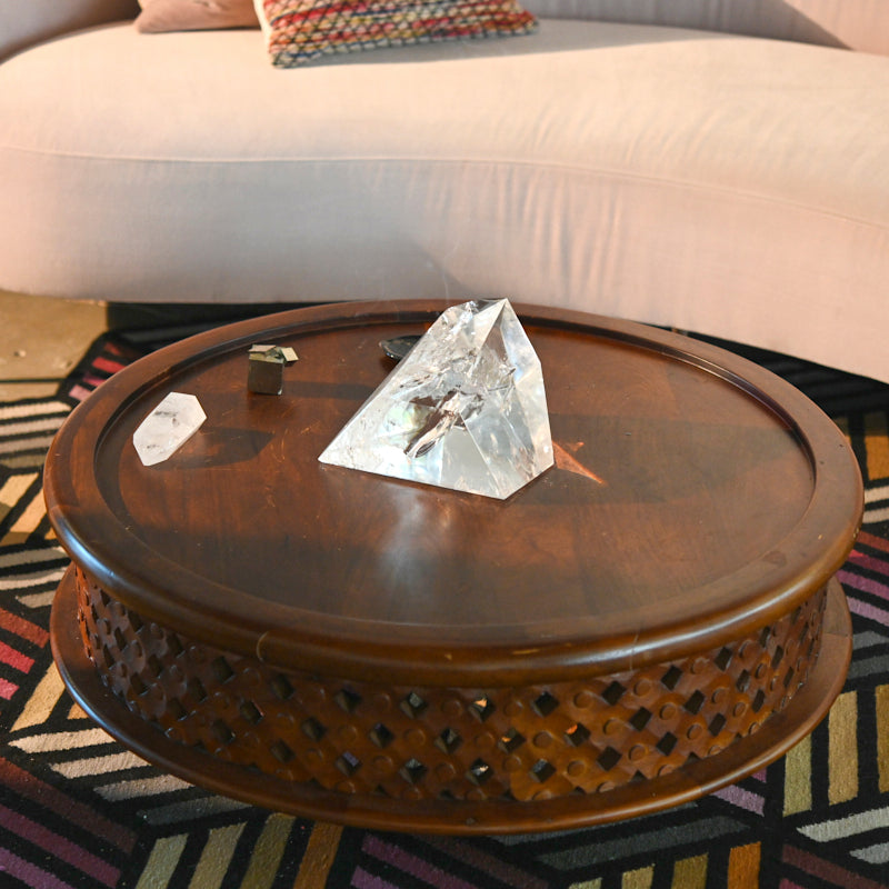 AA Clear Quartz Geometric Form XL 14lbs