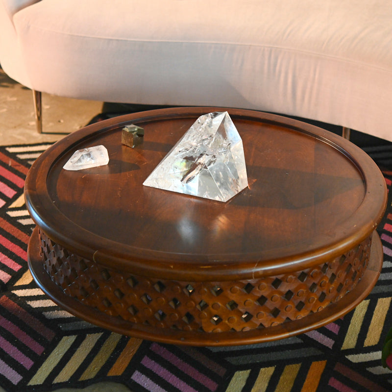 AA Clear Quartz Geometric Form XL 14lbs