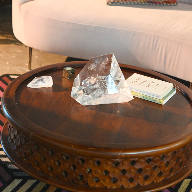 AA Clear Quartz Geometric Form XL 14lbs