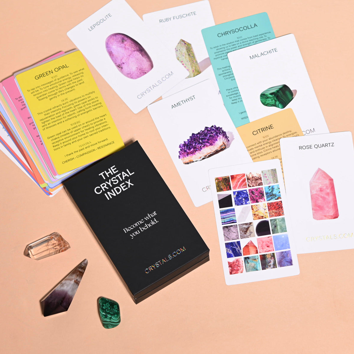 the crystal card deck