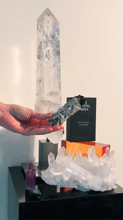 big crystal  decor