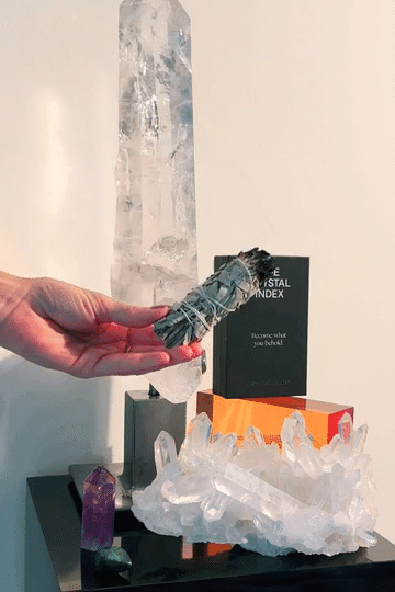 big crystal  decor