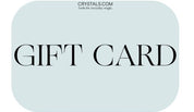 Crystals gift card