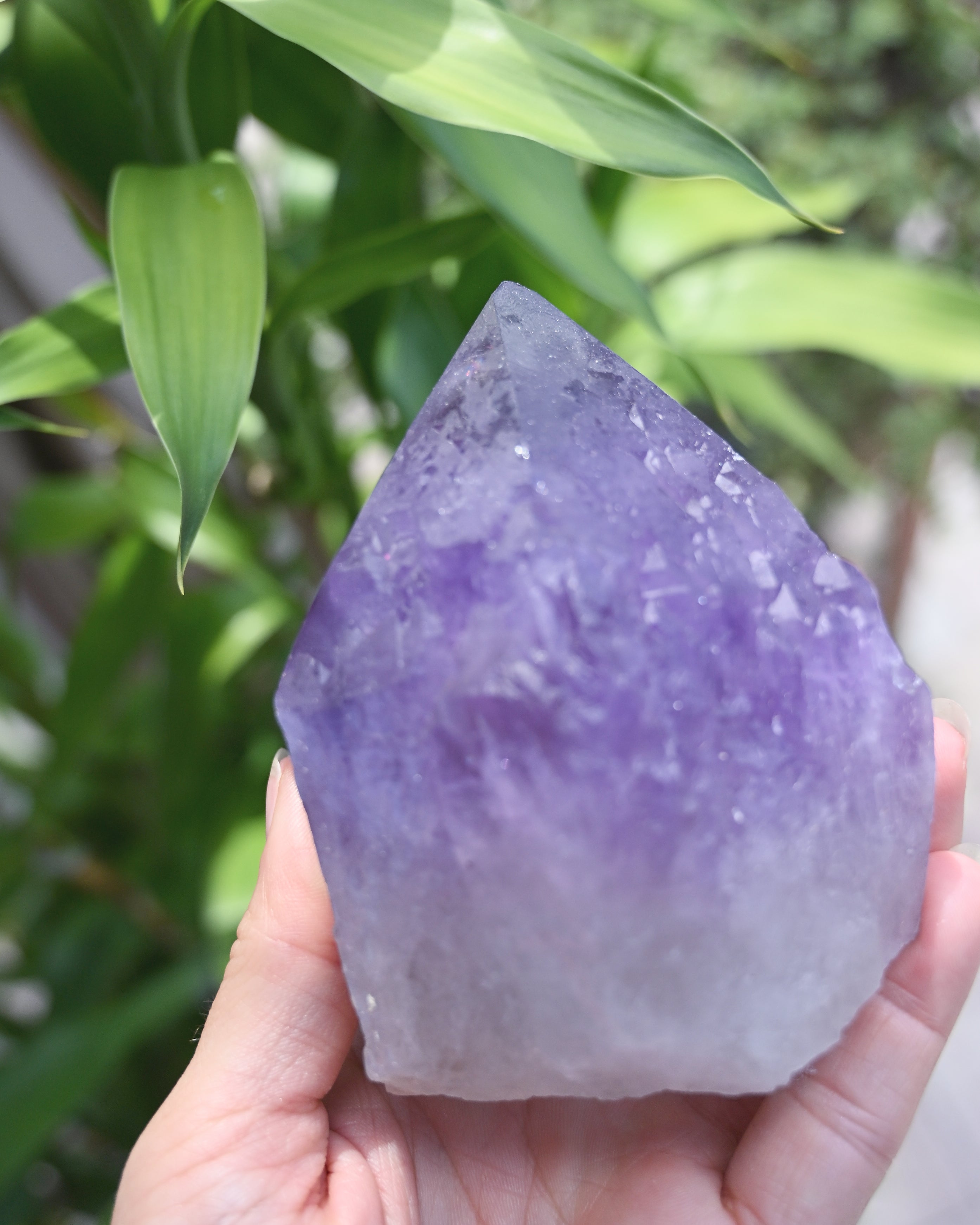 Rough Bolivian Amethyst Point