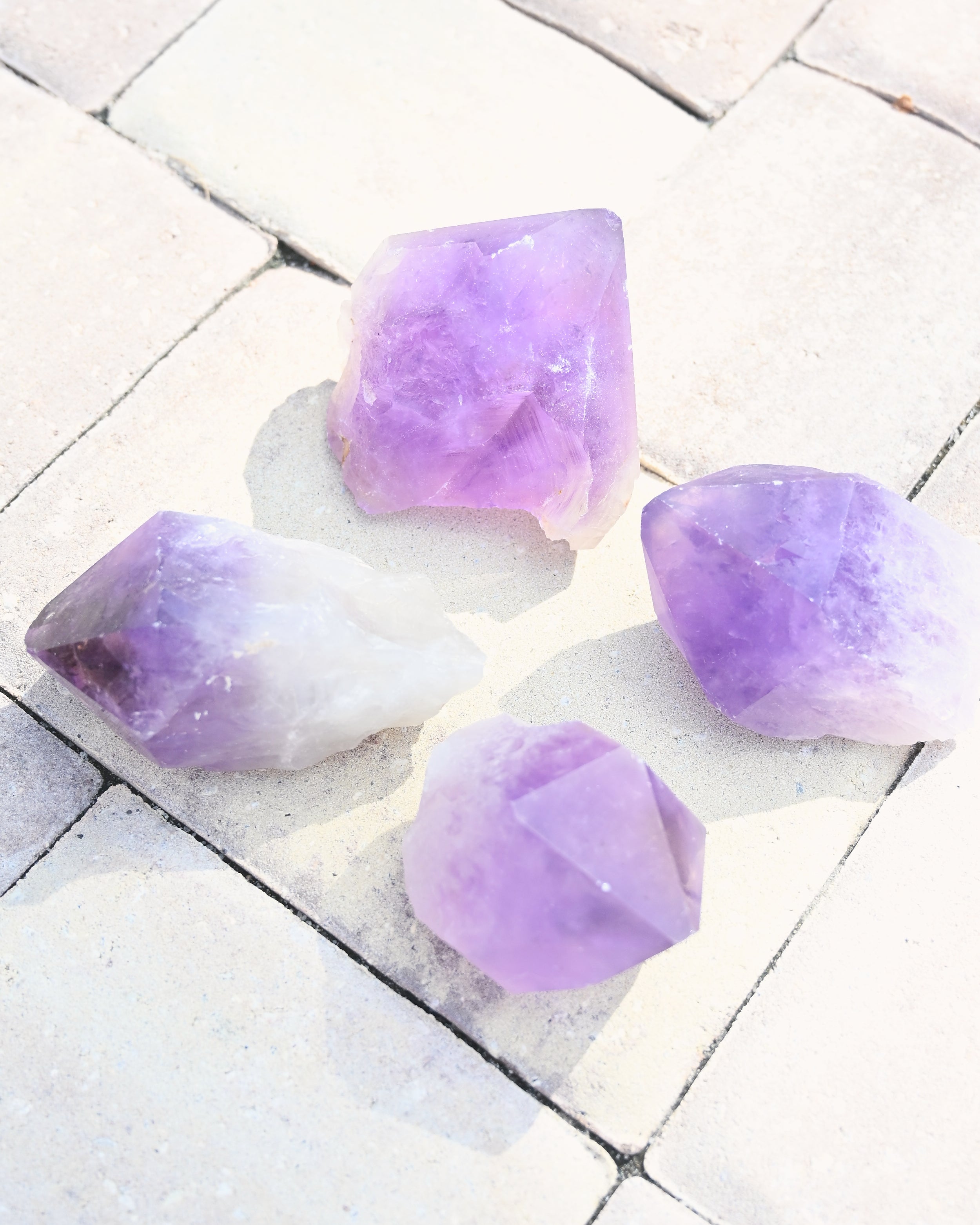 Rough Bolivian Amethyst Point