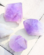 Rough Bolivian Amethyst Point