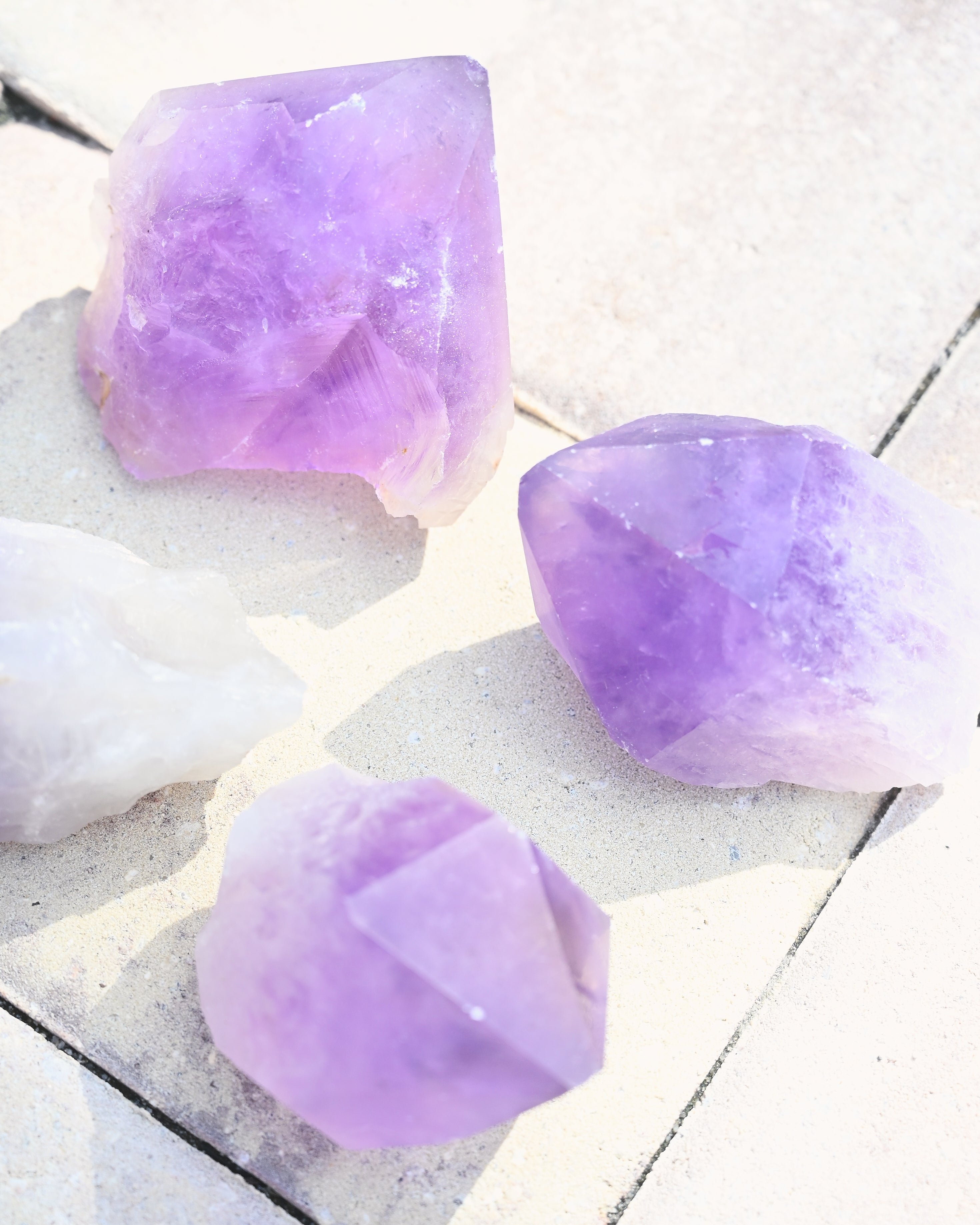 Rough Bolivian Amethyst Point