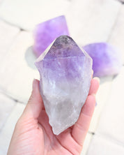 Rough Bolivian Amethyst Point