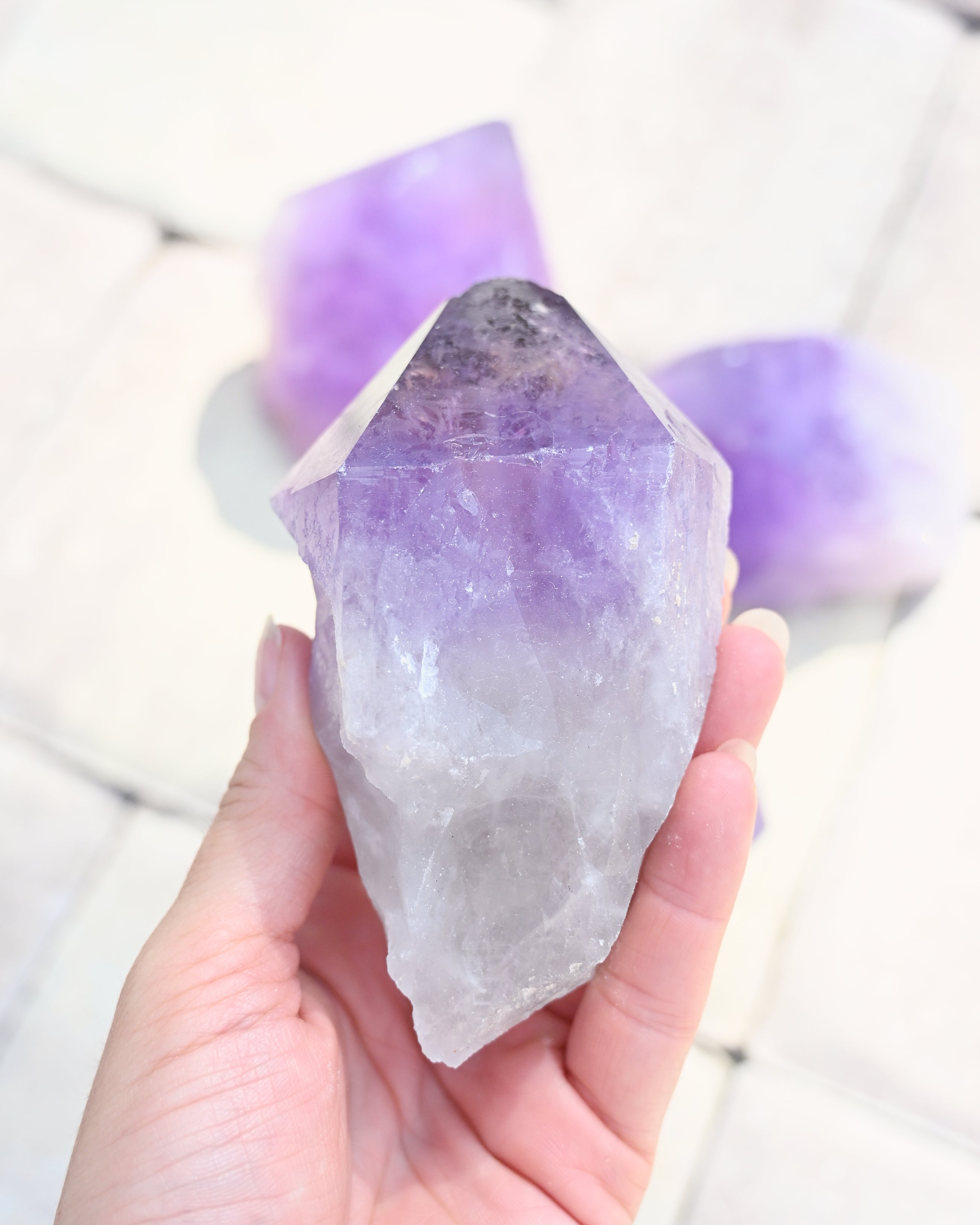Rough Bolivian Amethyst Point