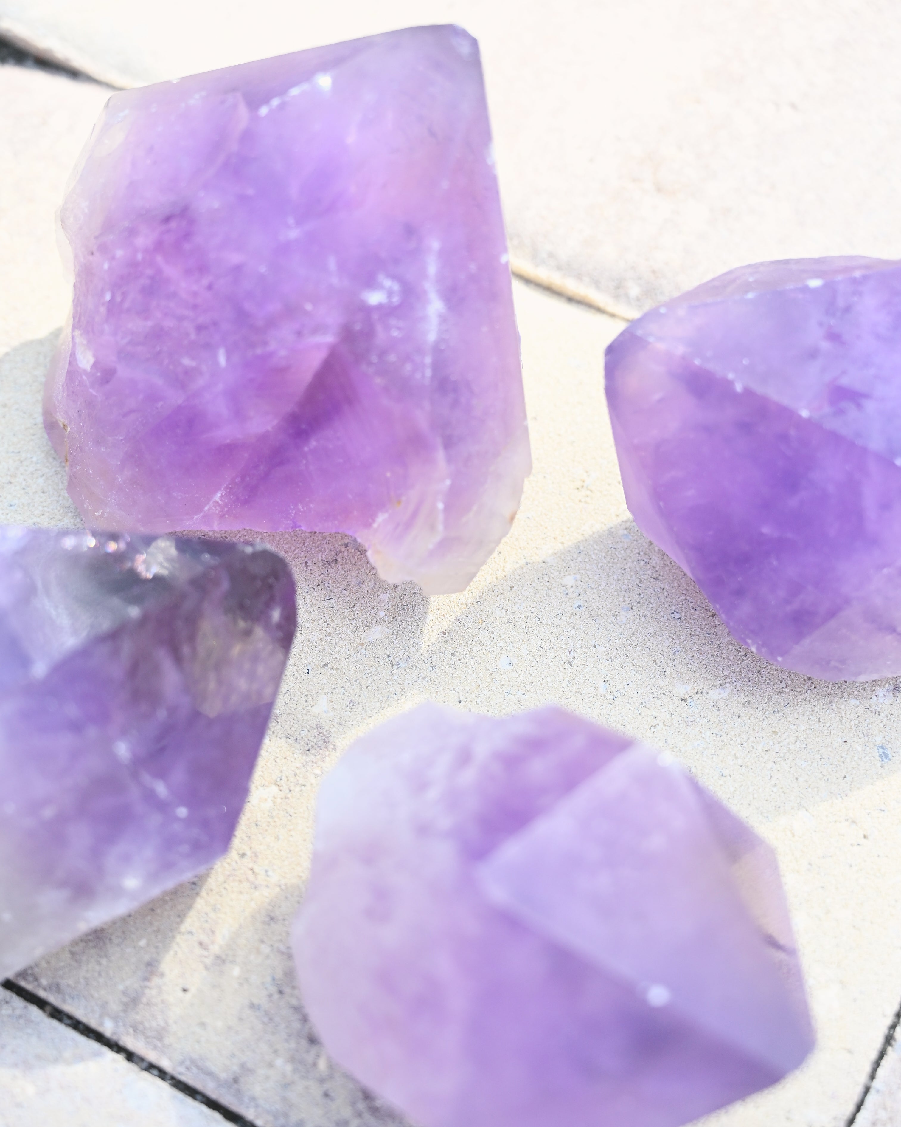 Rough Bolivian Amethyst Point