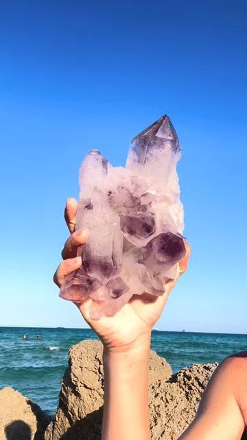 3.3lbs XL Bolivian Amethyst Cluster