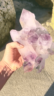 3.3lbs XL Bolivian Amethyst Cluster
