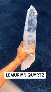 big Lemurian Quartz crystal