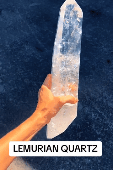 big Lemurian Quartz crystal