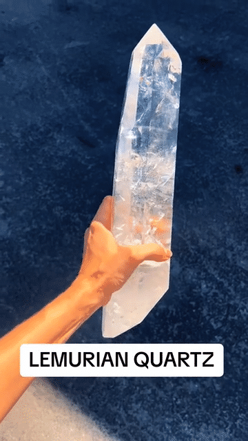 big Lemurian Quartz crystal