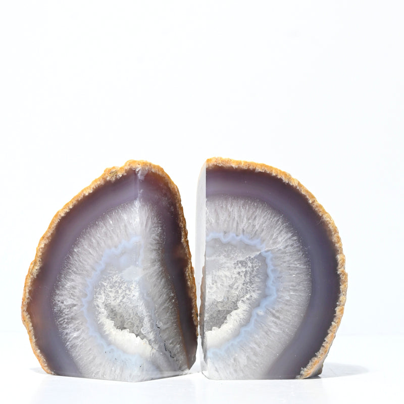 Agate Bookend 2.8lbs