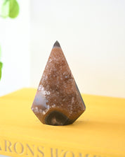 Pink Amethyst Druzy Pyramid