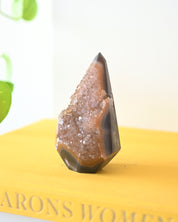 Pink Amethyst Druzy Pyramid