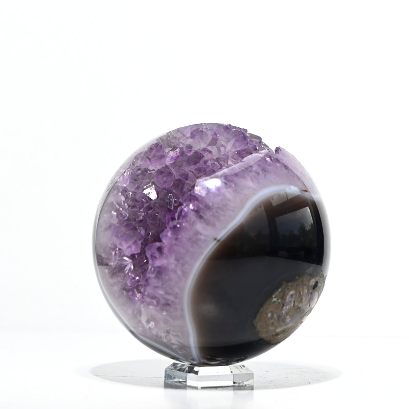 XL Druzy Amethyst Sphere 4.1bs