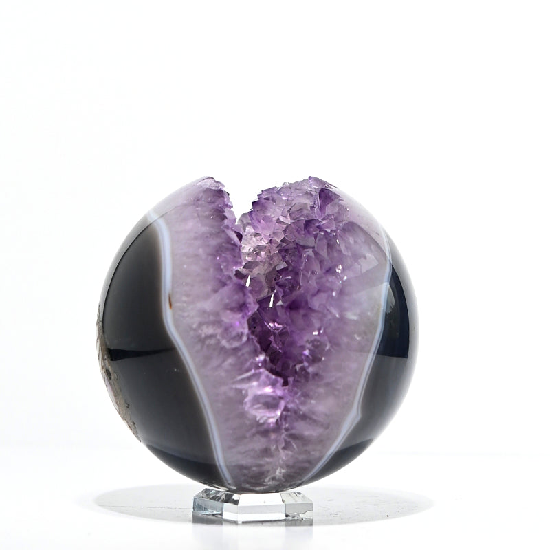 XL Druzy Amethyst Sphere 4.1bs