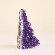 amethyst geode cut base