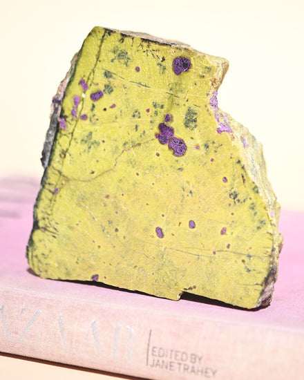 Stichtite in Serpentine Slab | Australia — Serpentine crystal specimen