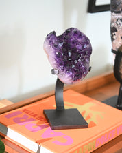 Amethyst Crystal Geode on Stand 6.4lbs
