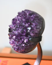 Amethyst Crystal Geode on Stand 3lbs
