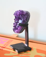 Amethyst Crystal Geode on Stand 3lbs