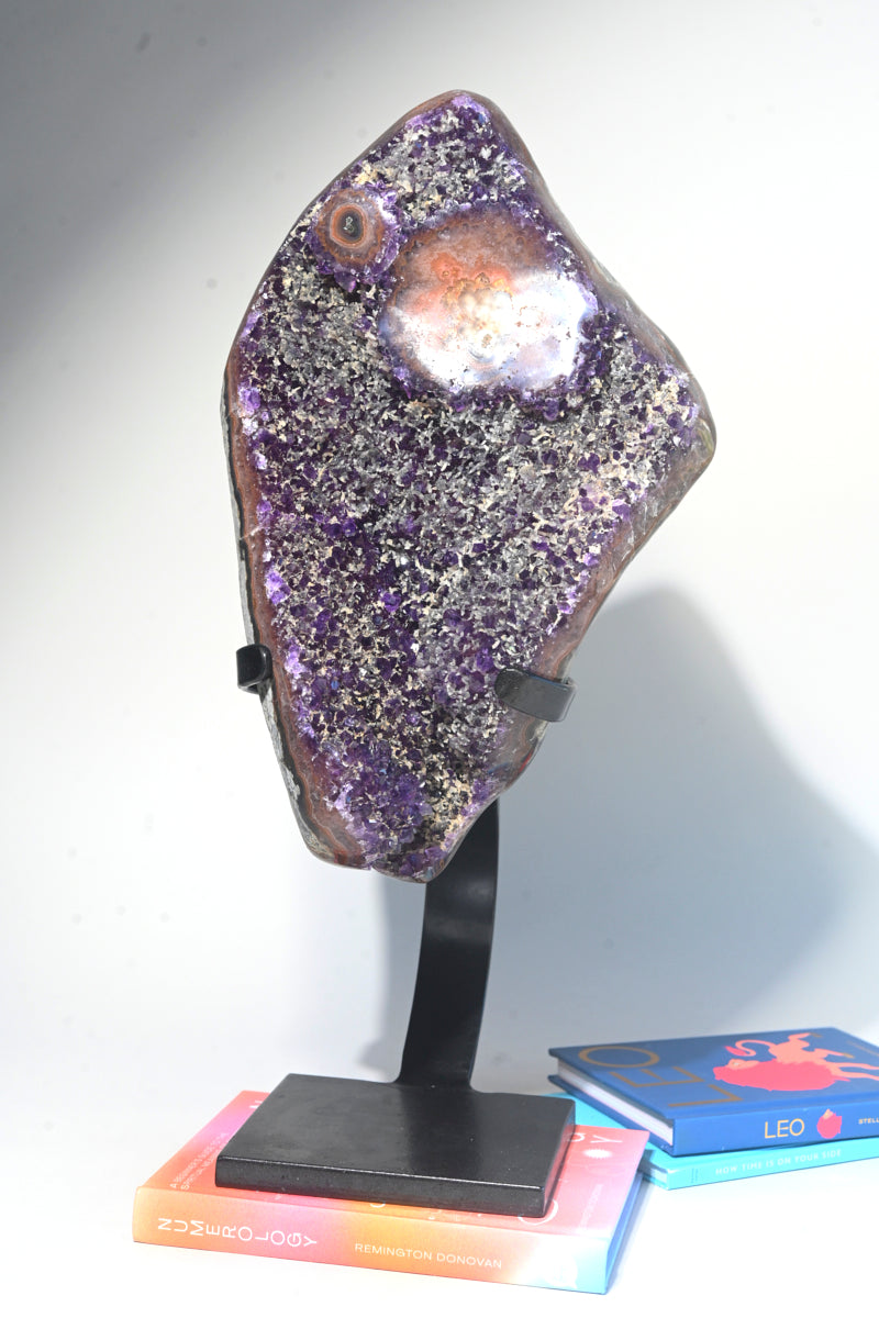 big amethyst crystal