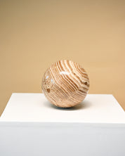 XXL Banded Aragonite Sphere 5.5lbs