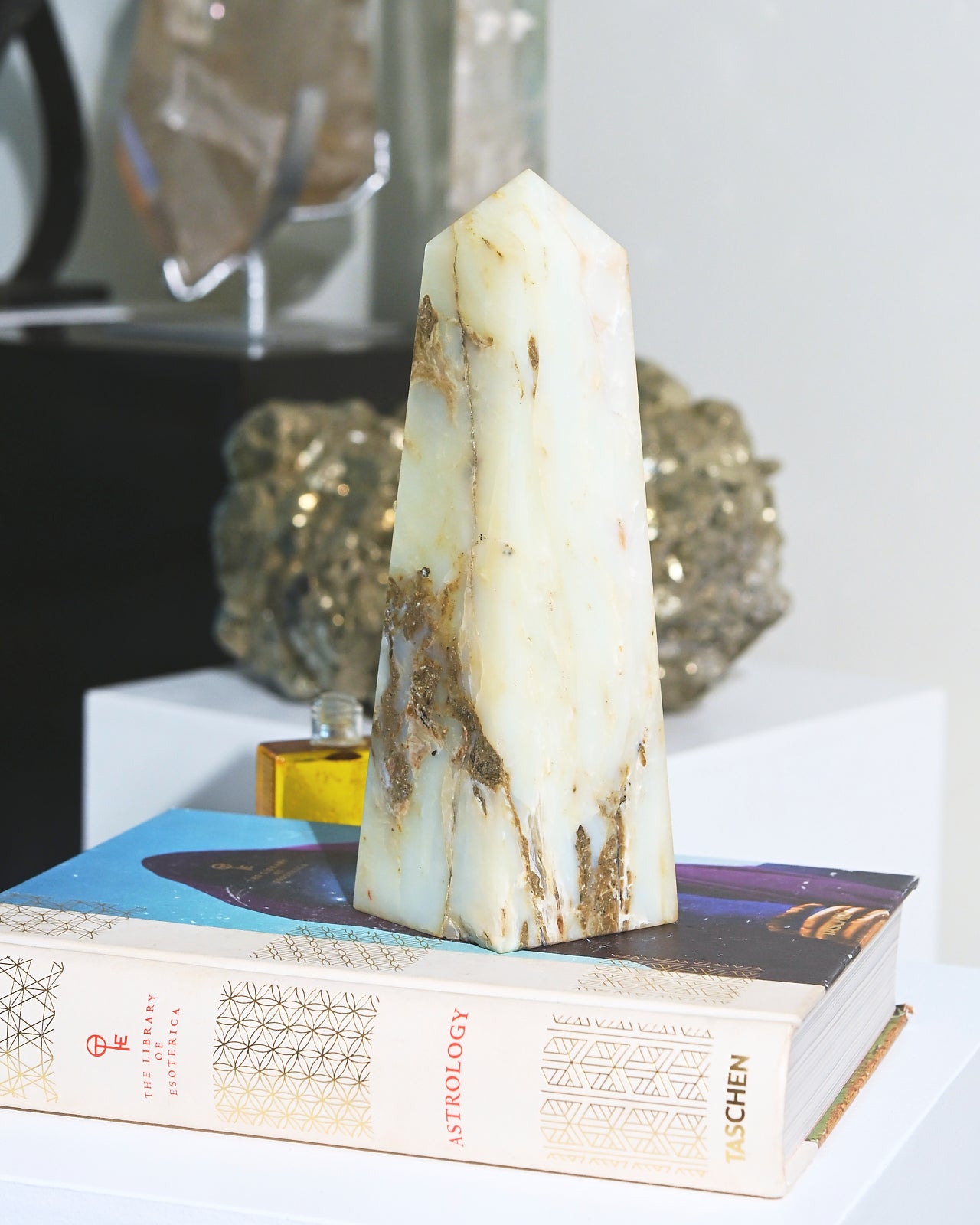 Peruvian Blue Opal Tower 2.4lbs