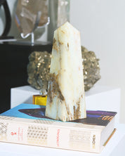 Peruvian Blue Opal Tower 2.4lbs
