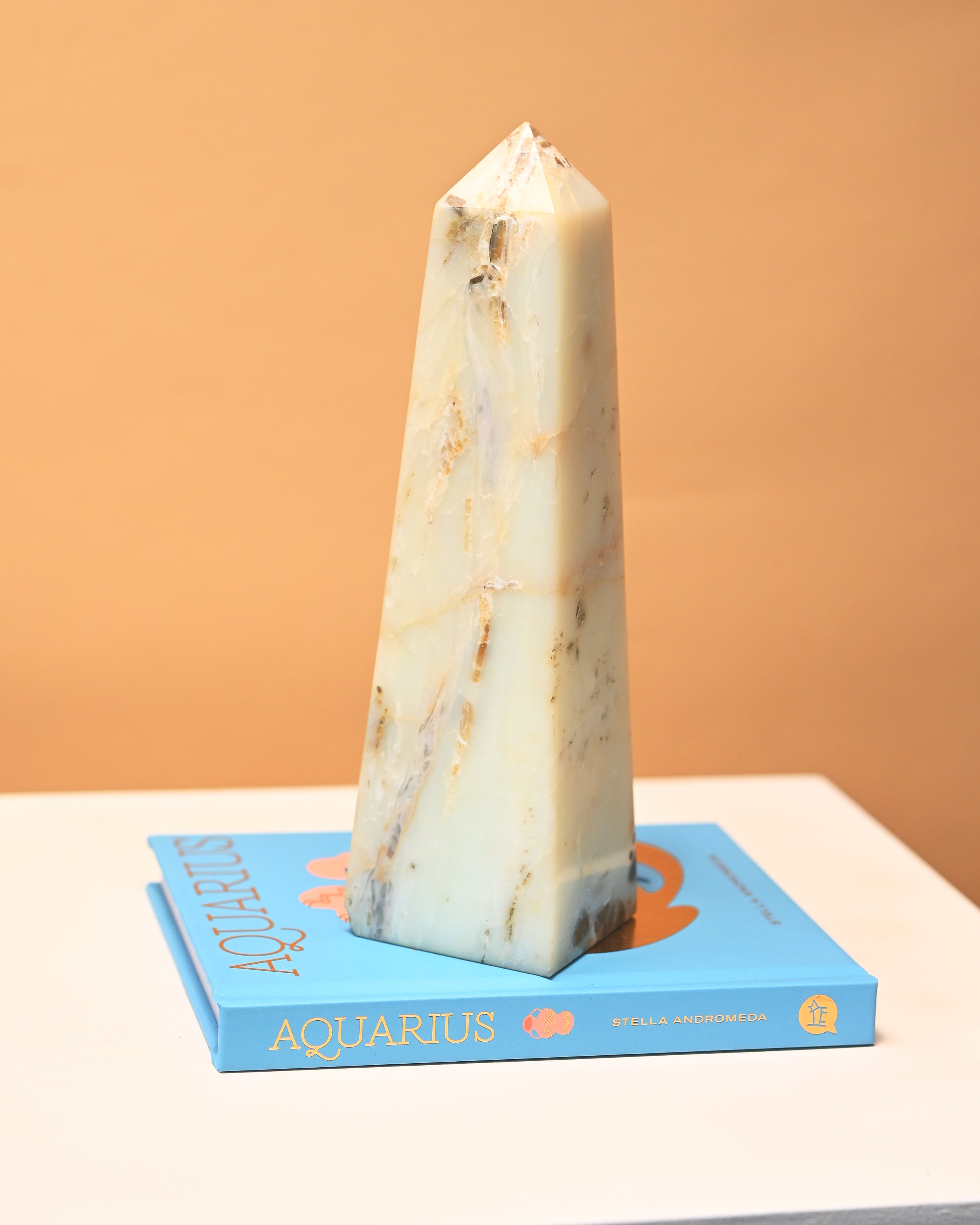 Peruvian Blue Opal Tower 7in