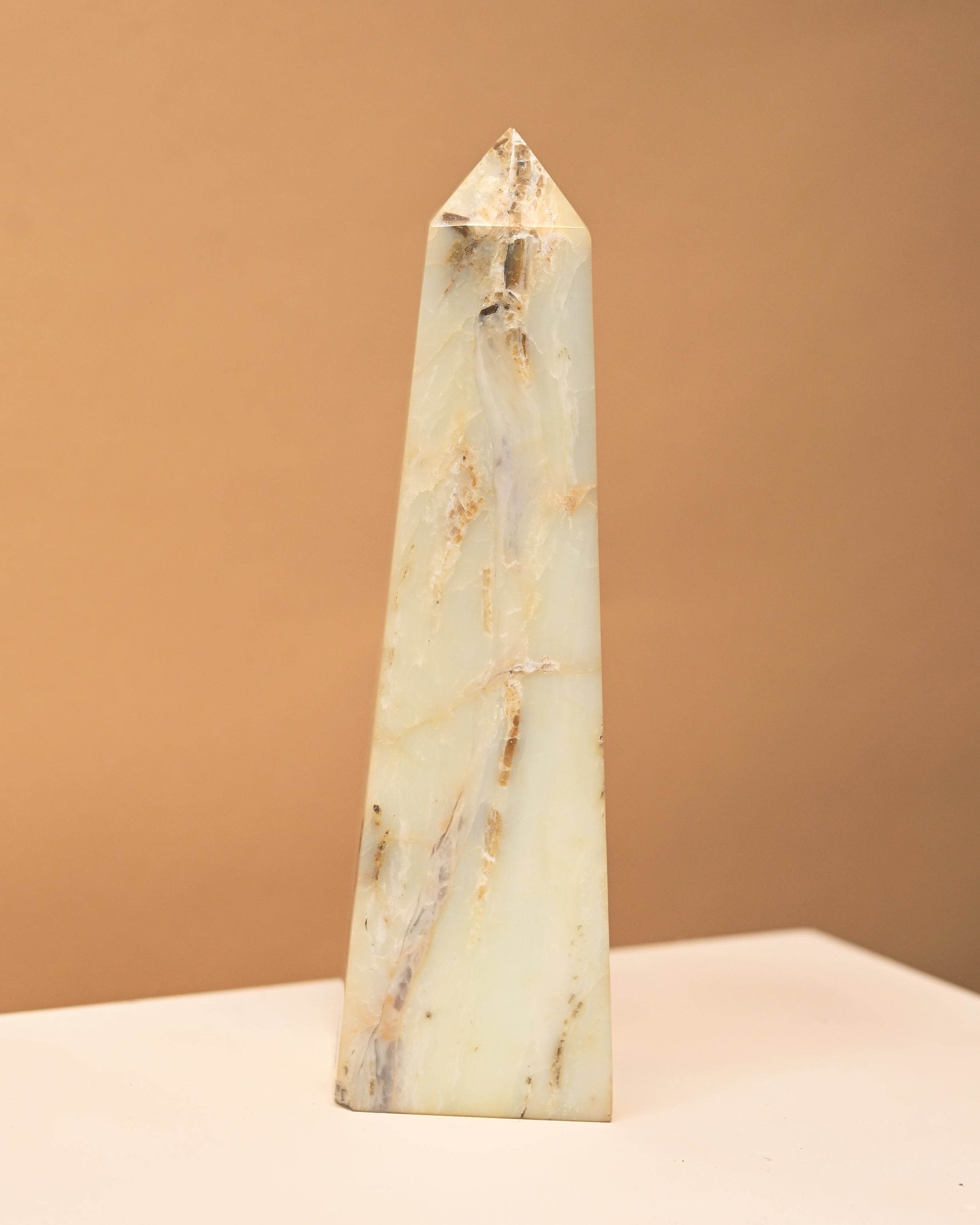Peruvian Blue Opal Tower 7in