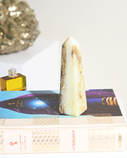 Peruvian Blue Opal Tower 5in