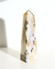 Peruvian Blue Opal Tower 6.5in